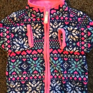 Infant fleece zip up